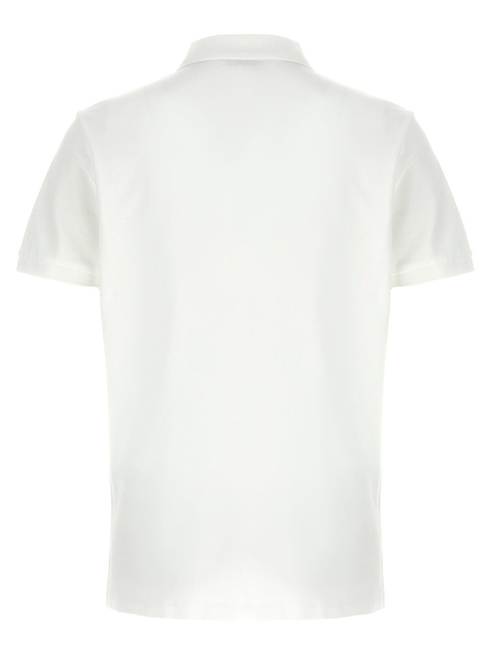 White Cotton Polo Shirt