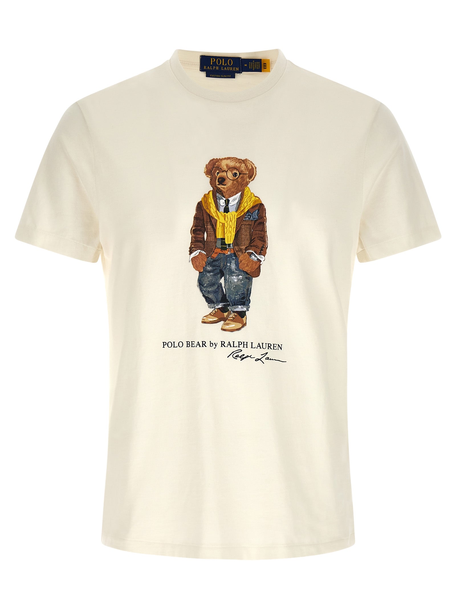 Polo Ralph Lauren Λευκό Βαμβακερό T-Shirt