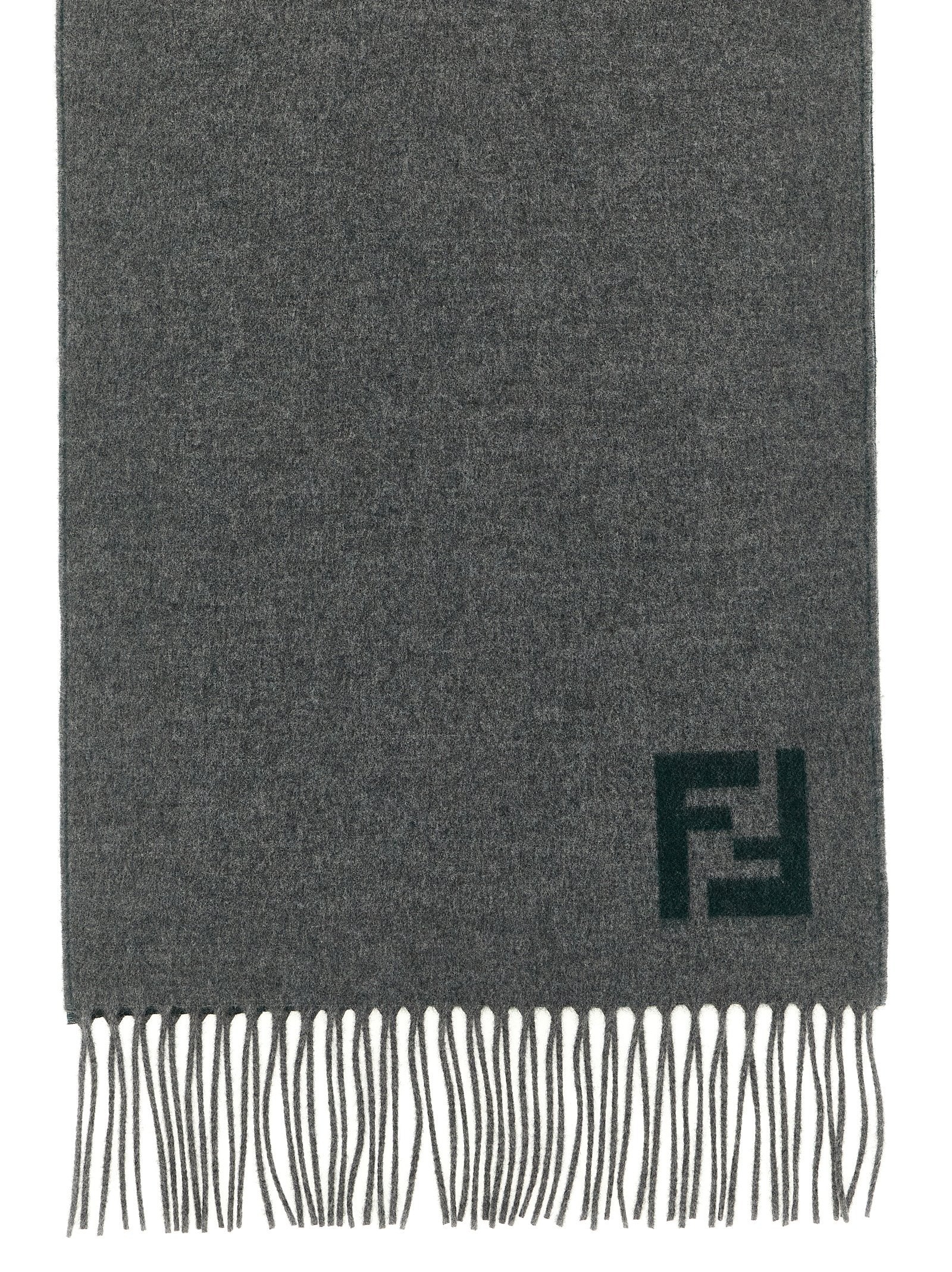 Fendi Multicolour Wool and Cashmere Scarf