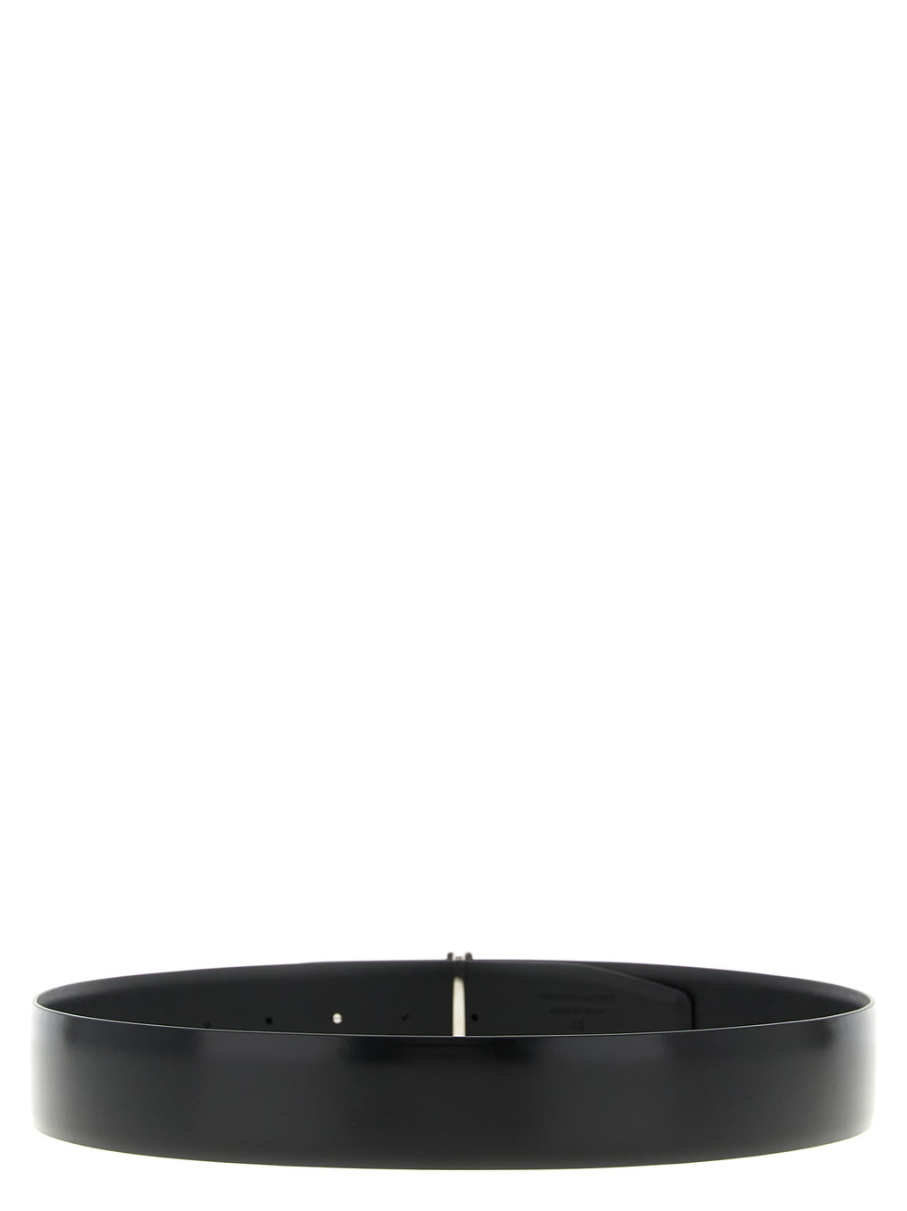 Black Calfskin Regular Belt