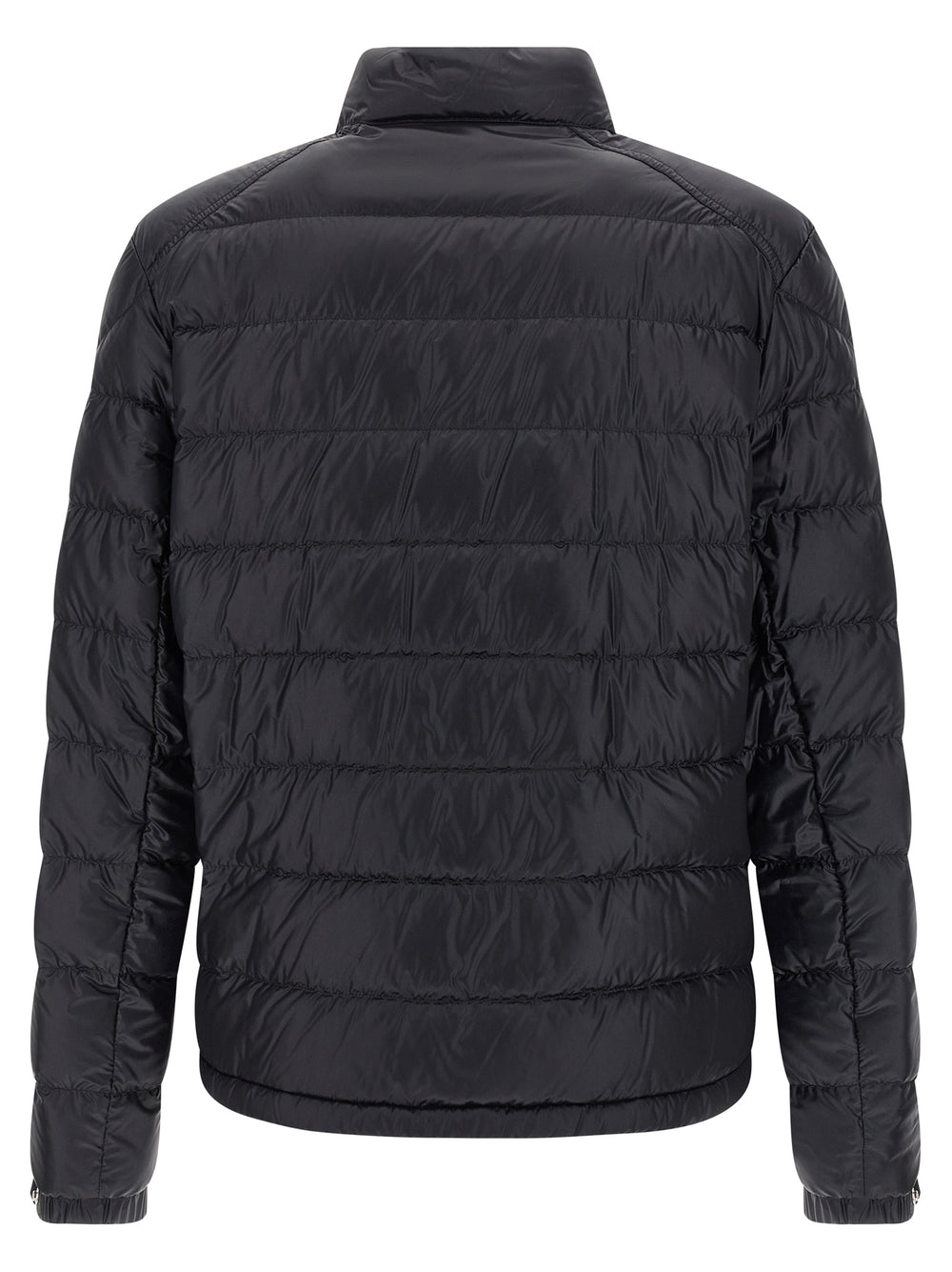 Blue Polyamide Full-Length Jacket