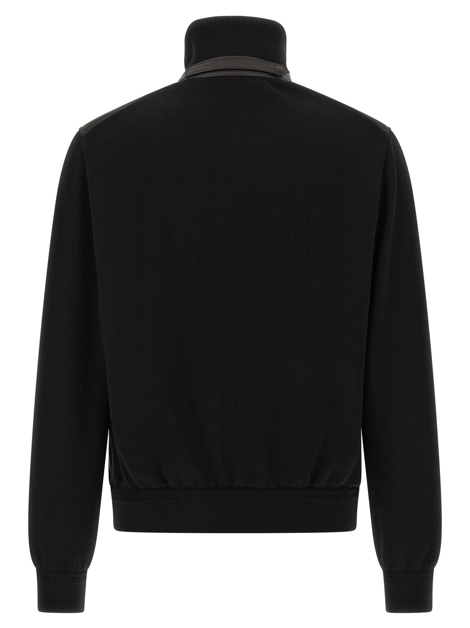 Tom Ford Μπουφάν Bomber από Μαλλί σε Μαύρο
