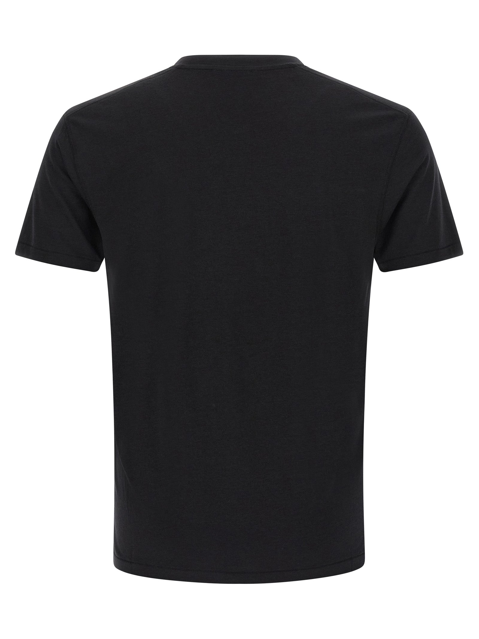 Tom Ford T-Shirt από Λυοκέλ-Βαμβάκι σε Μαύρο