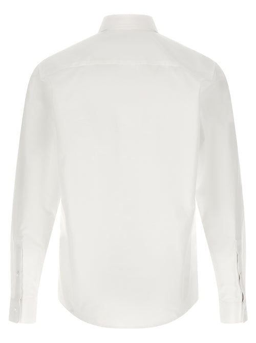 Burberry 100% Cotton Poplin Shirt in White