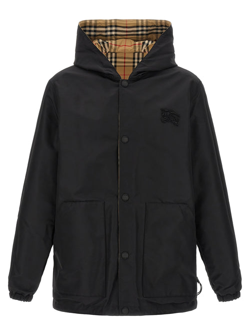 Burberry Αντιστρεφόμενο Μπουφάν από Πολυαμίδιο σε Multicolor