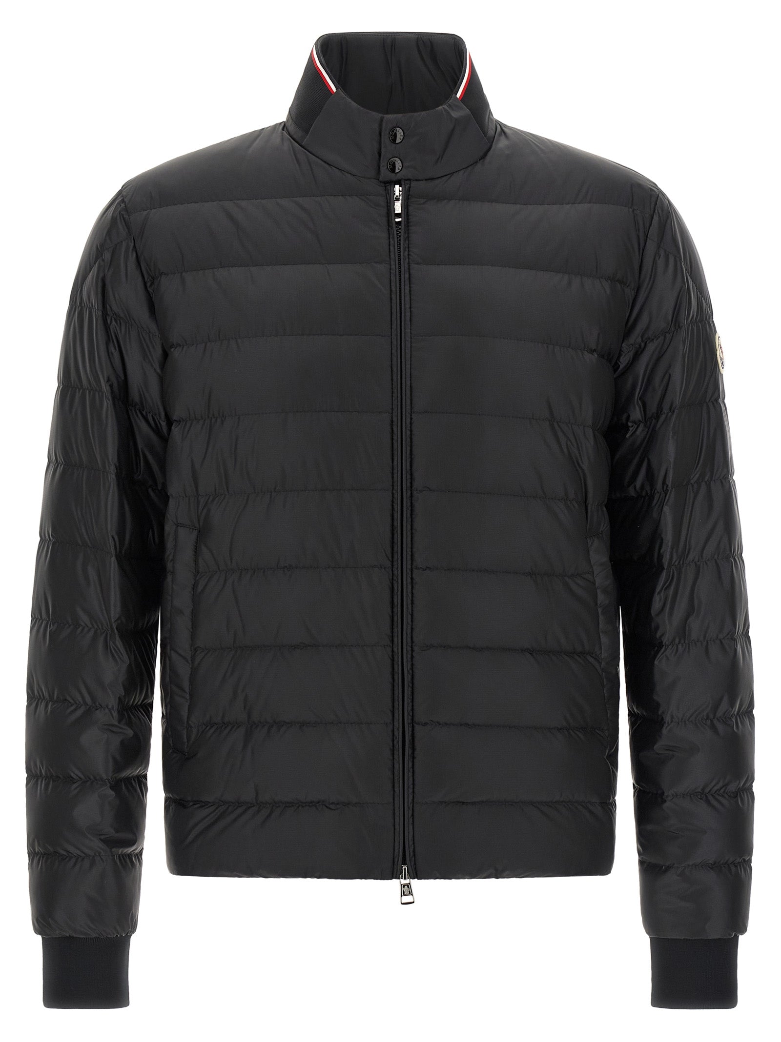 Black Polyamide Full-Length Jacket mens luxury fashion - Mens Edit