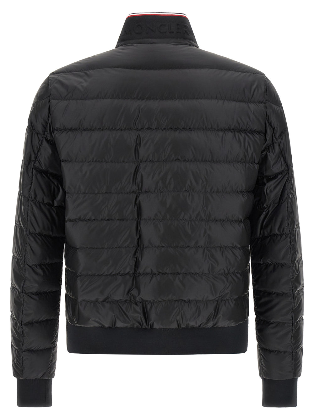 Black Polyamide Full-Length Jacket