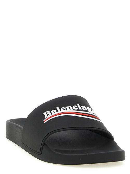 Balenciaga Σανδάλια από TPU σε Μαύρο