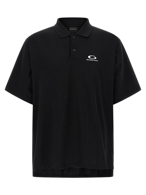 Black Cotton Polo Shirt mens luxury fashion - Mens Edit