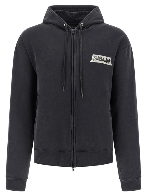 Black Cotton Sweatshirt mens luxury fashion - Mens Edit