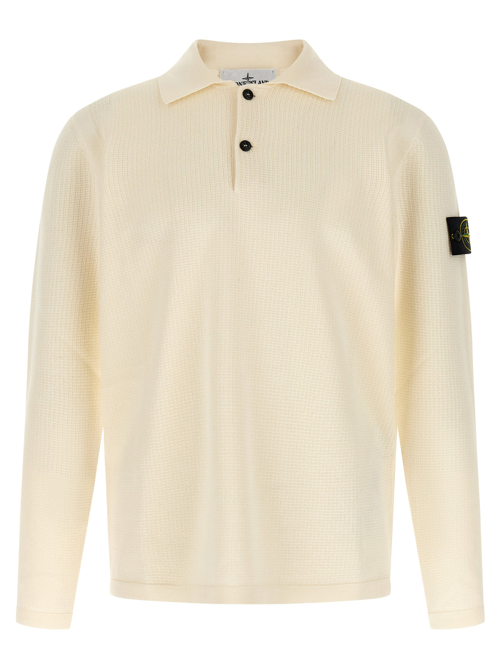 Beige Cotton Polo Shirt