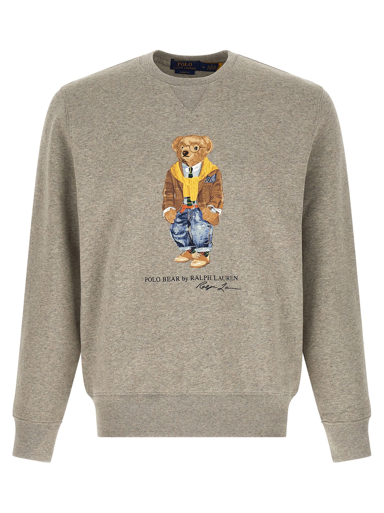 Polo Ralph Lauren Γκρι Βαμβακερό Φούτερ