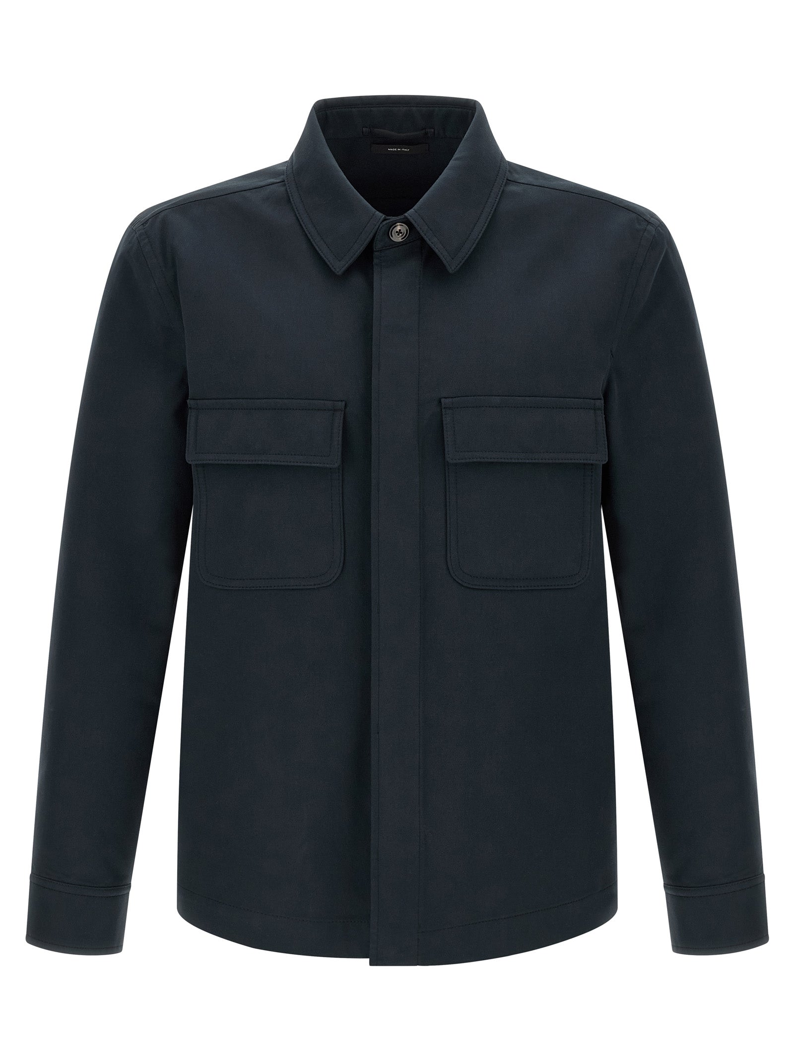 Blue Cotton Blouse mens luxury fashion - Mens Edit