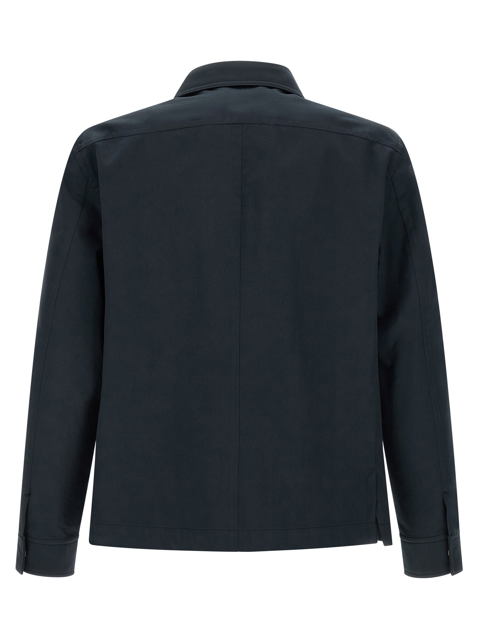 Tom Ford Βαμβακερό Πουκάμισο-Jacket σε Μπλε