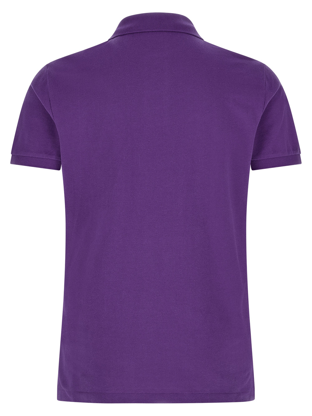 Purple Cotton Polo Shirt