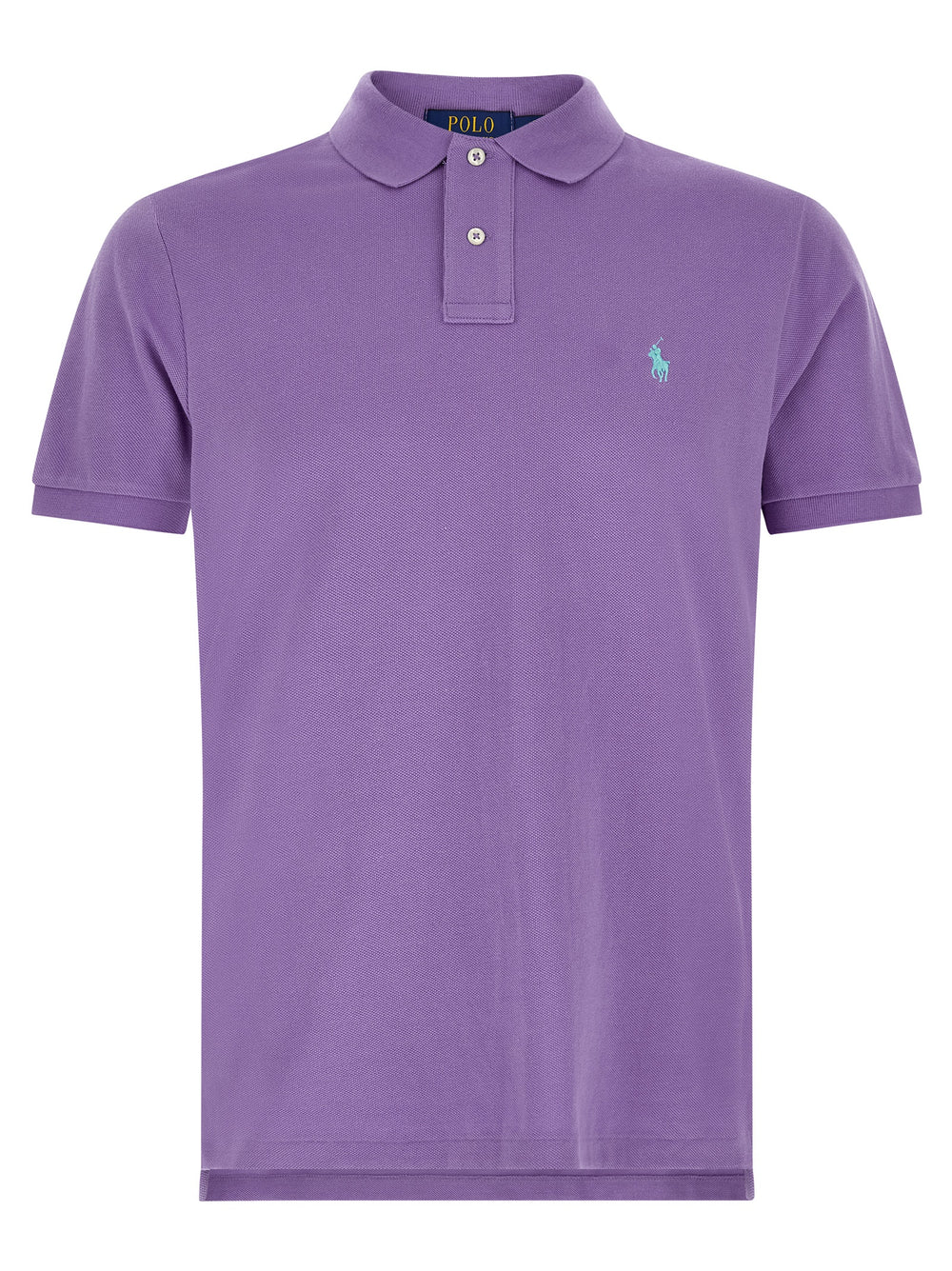 Purple Cotton Polo Shirt