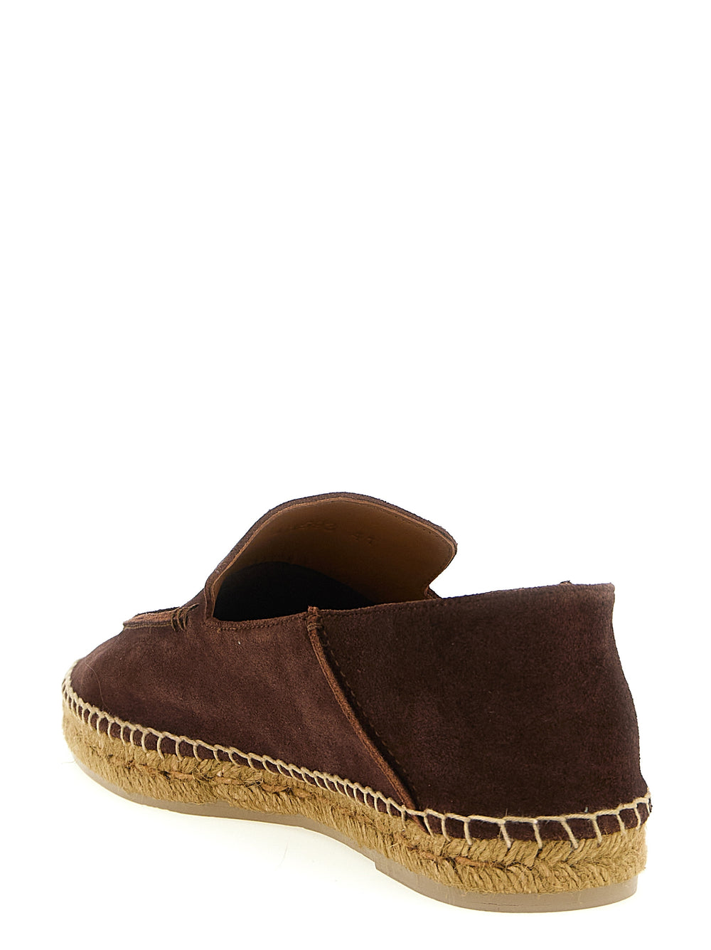 Brown Calfskin Espadrilles