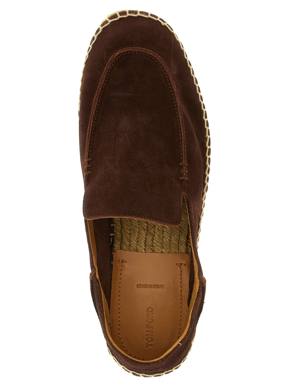 Brown Calfskin Espadrilles