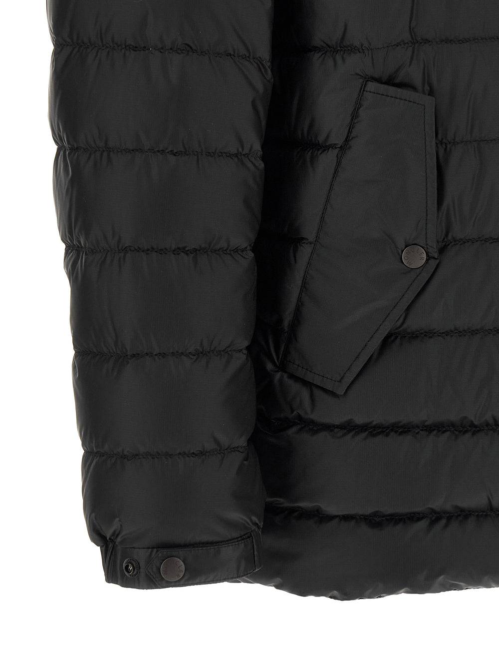Black Polyamide Parka