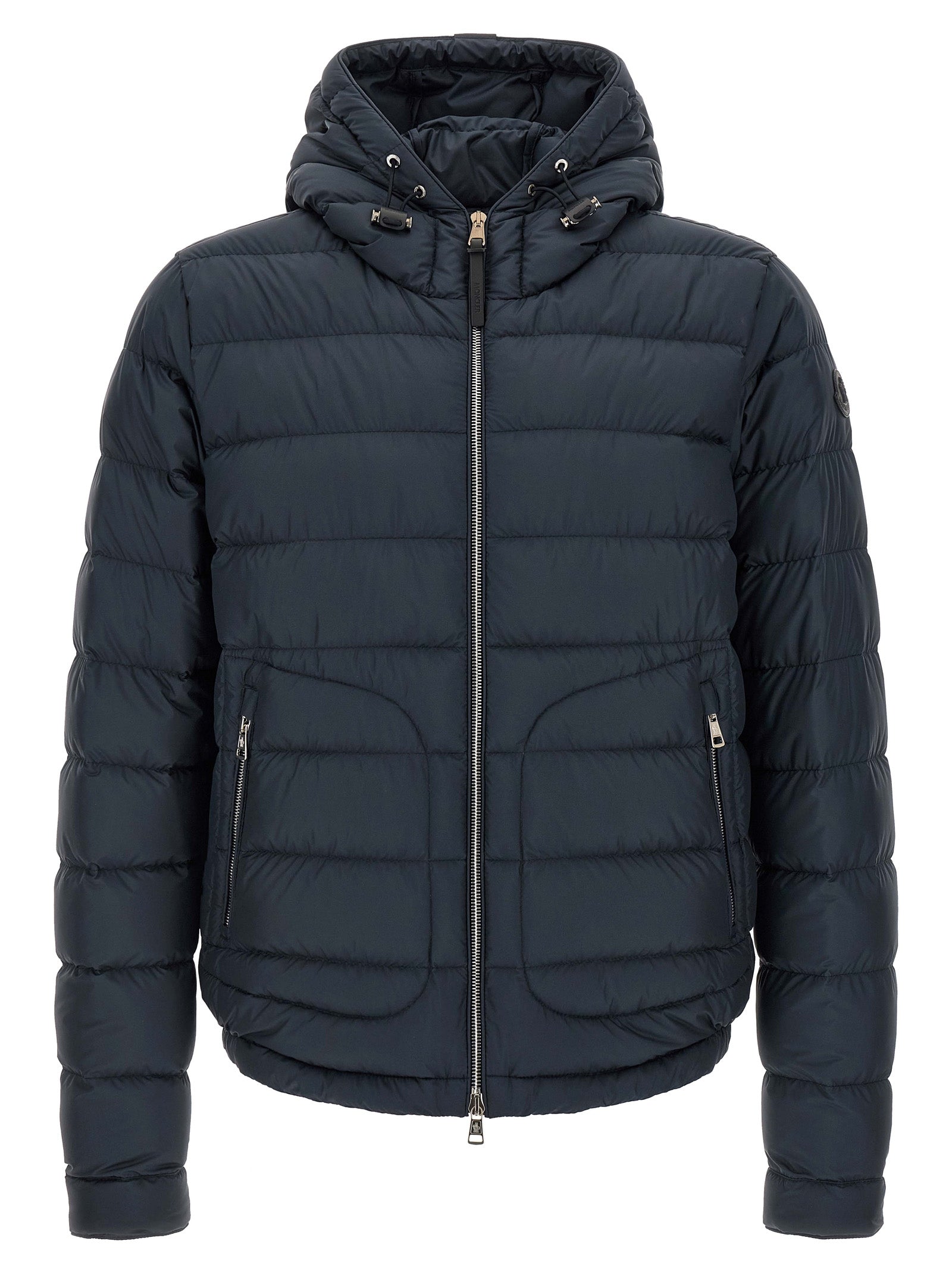 Blue Polyester Full-Length Jacket mens luxury fashion - Mens Edit
