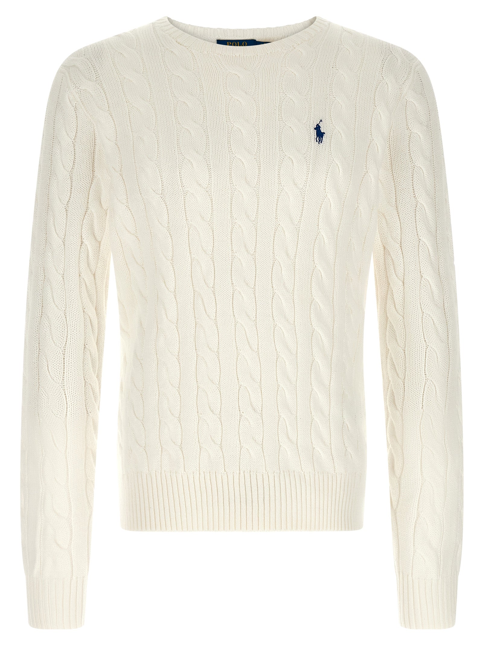 Polo Ralph Lauren Λευκό Βαμβακερό Ζακέτα