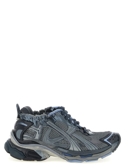 Gray Polyethylene Athletic Sneakers mens luxury fashion - Mens Edit