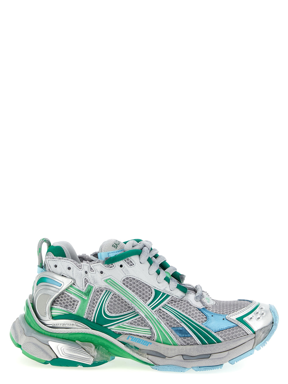 Multicolor Polyethylene Athletic Sneakers mens luxury fashion - Mens Edit