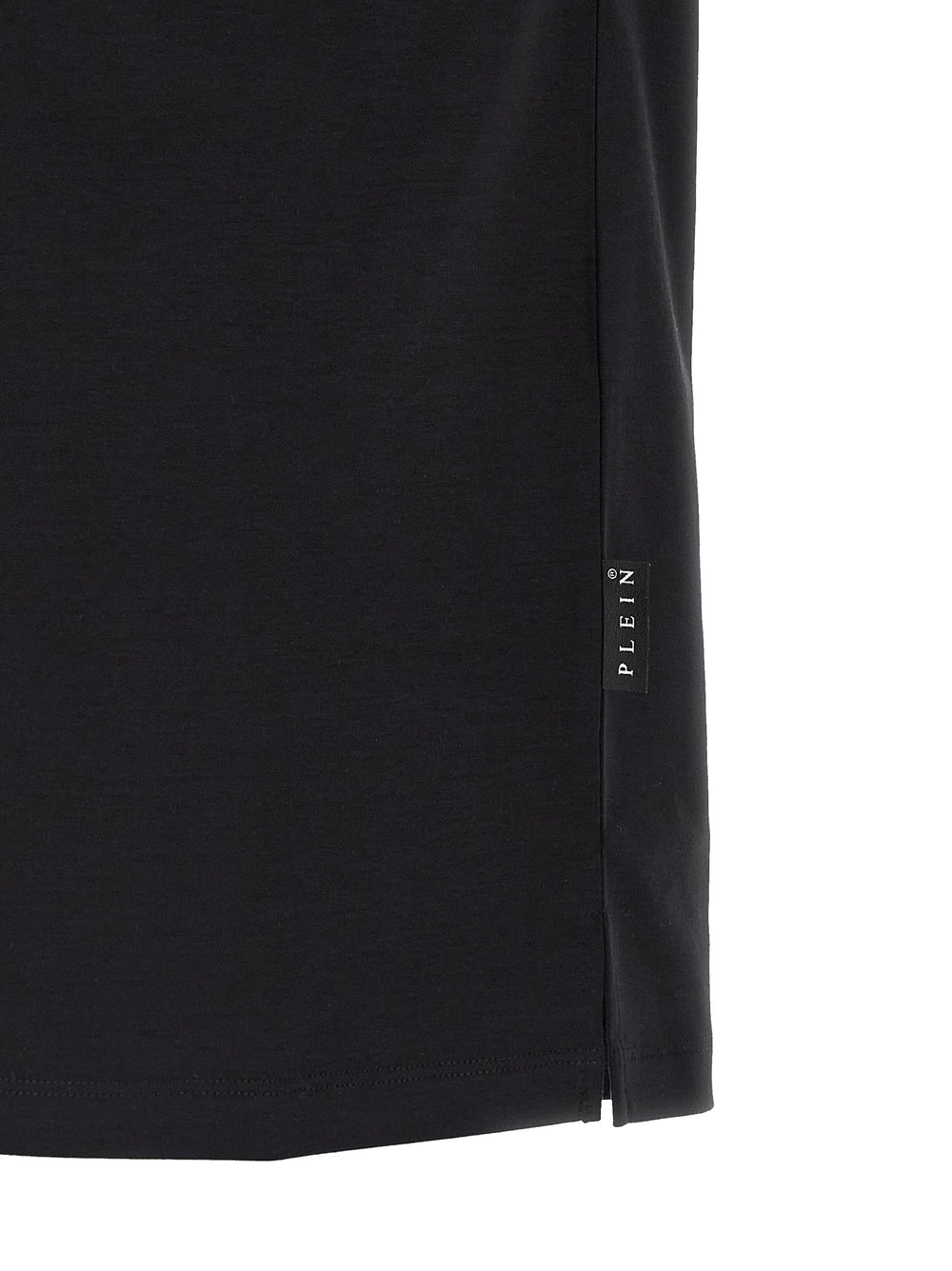 Black Cotton Polo Shirt