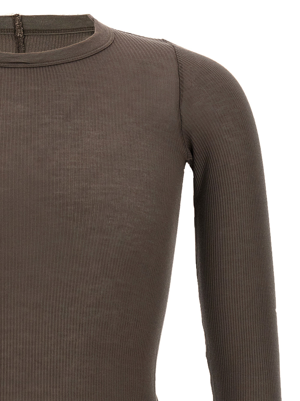 Rick Owens Viscose T-Shirt in Gray