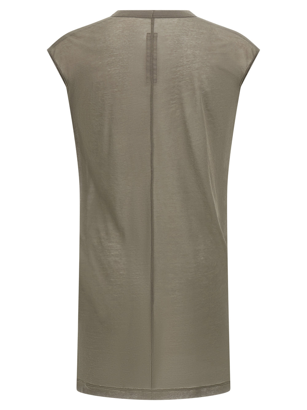 Rick Owens Cotton T-Shirt in Gray