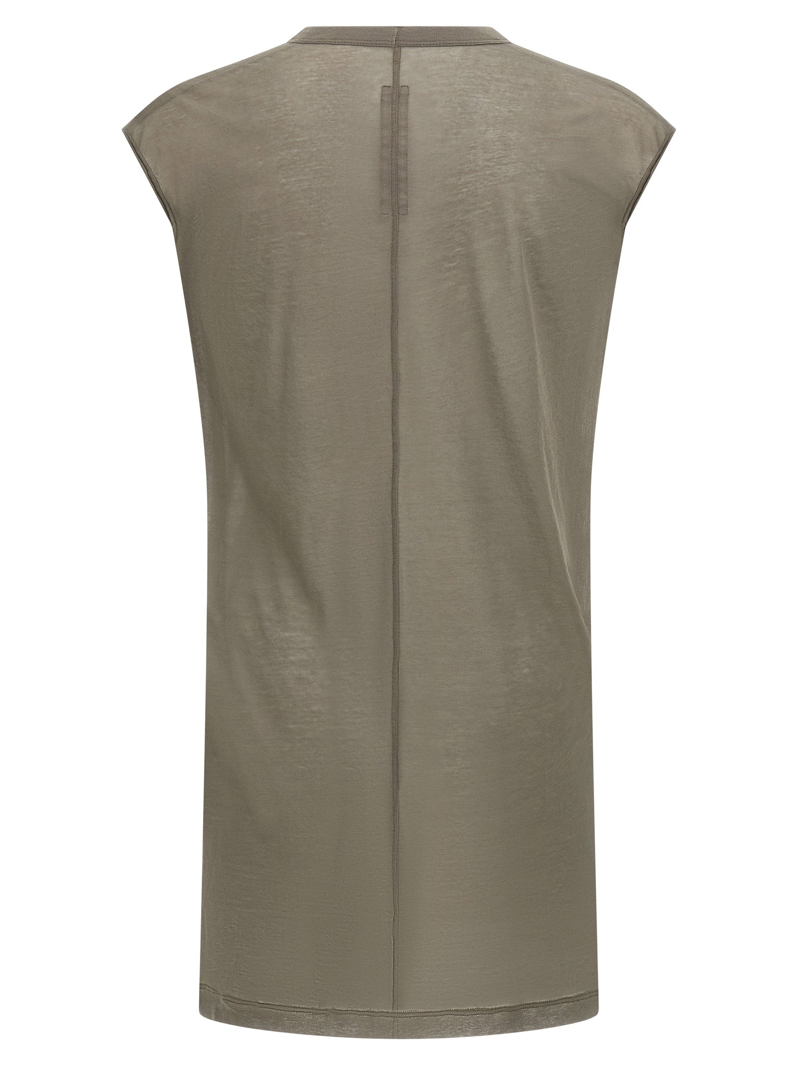 Rick Owens Cotton T-Shirt in Gray