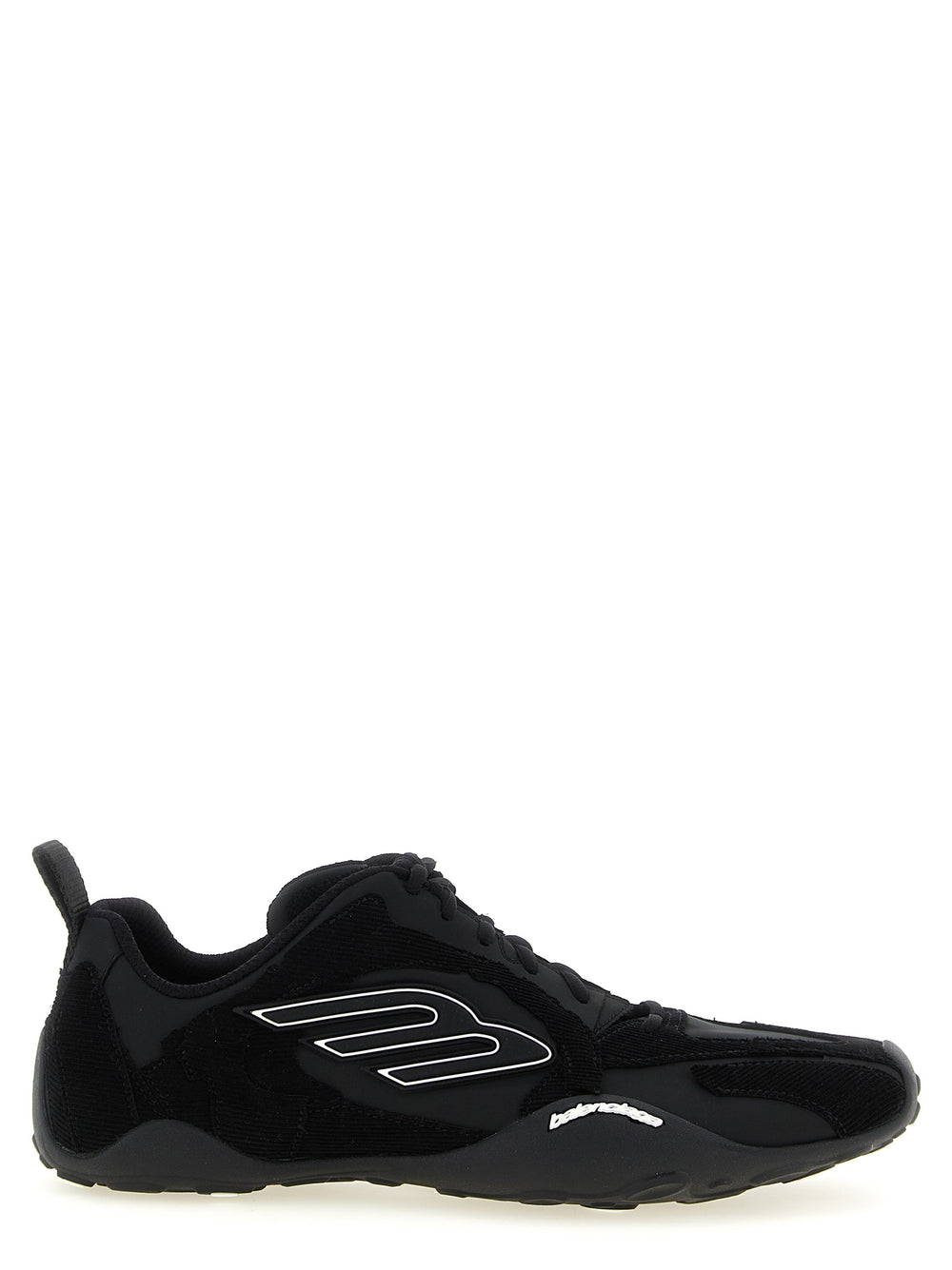 Black Polyester Athletic Sneakers mens luxury fashion - Mens Edit