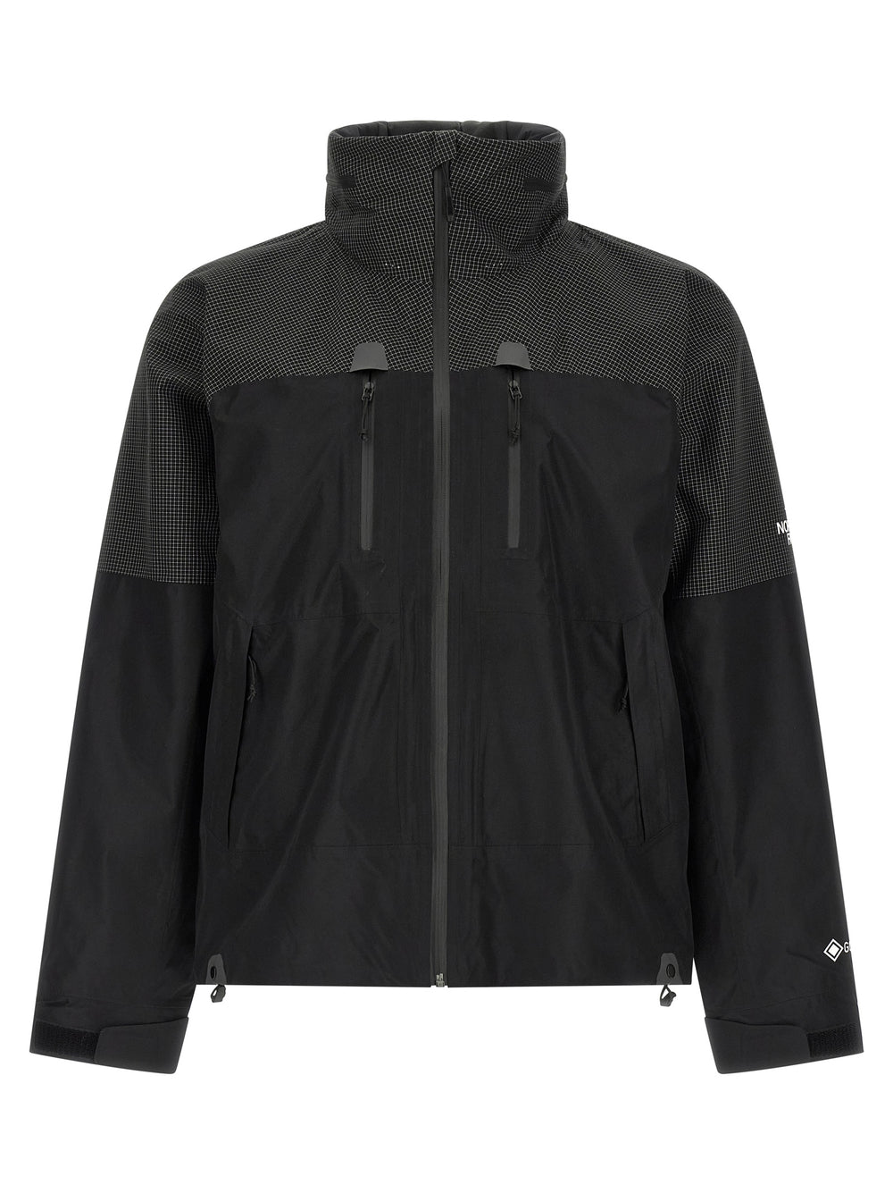 Black Polyester Shell Jacket