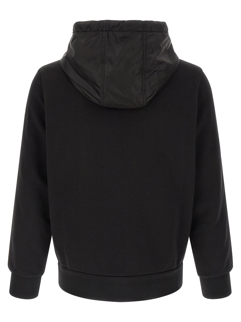Black Polyamide Sweatshirt