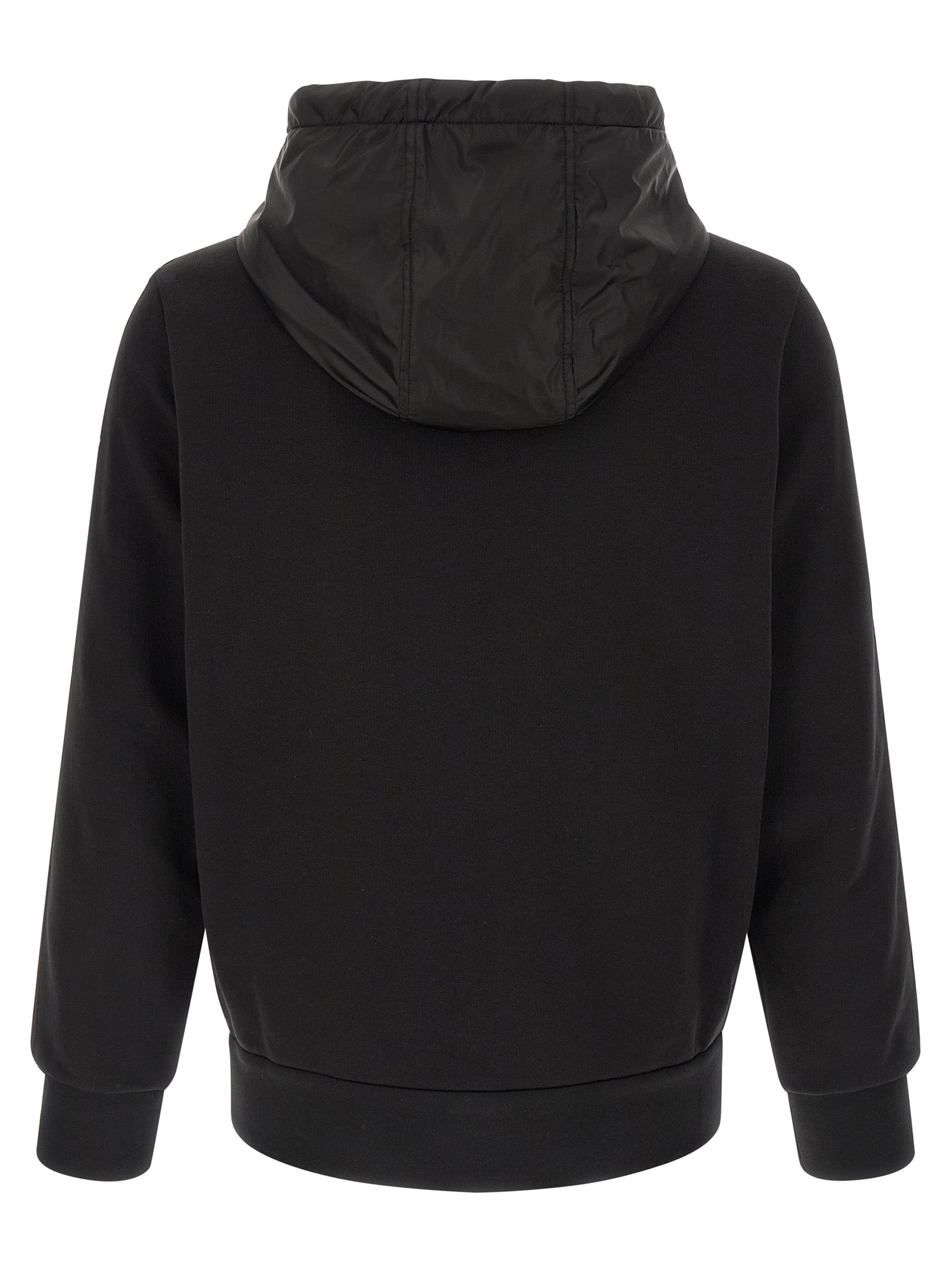 Black Polyamide Sweatshirt