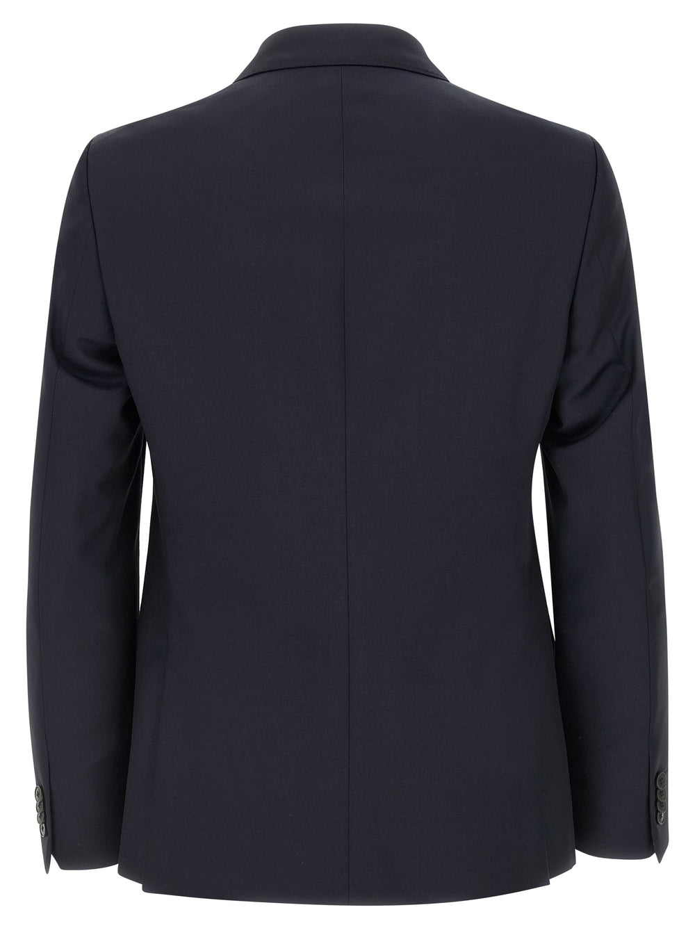 Blue Wool Two-Piece Suit