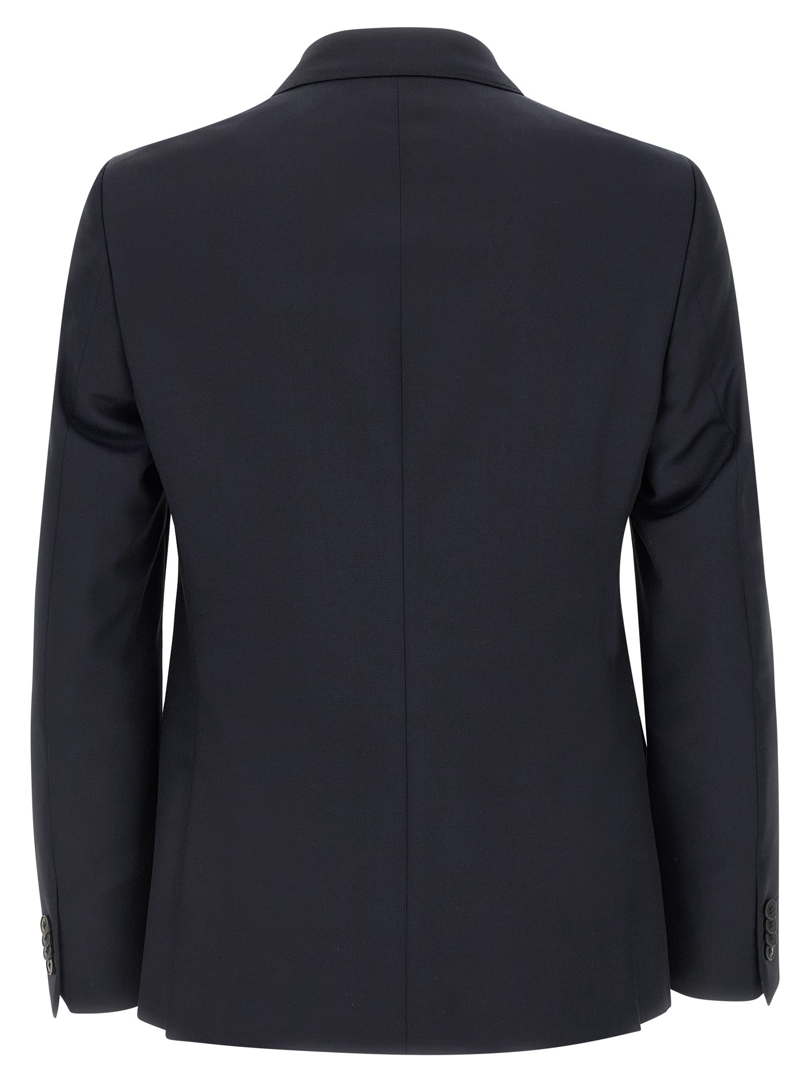 Zegna Κοστούμι από Μαλλί-Μοχέρ σε Μπλε