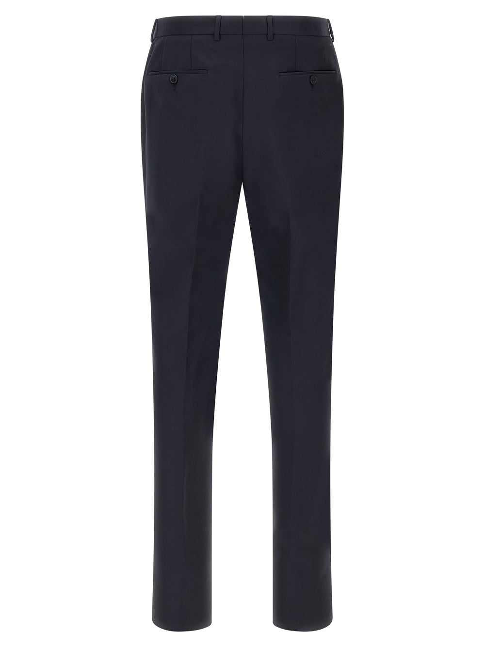 Blue Wool Two-Piece Suit