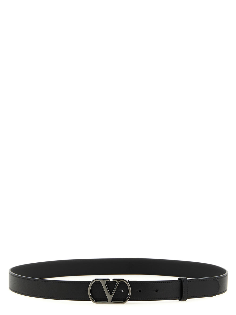 Black Calfskin Regular Belt