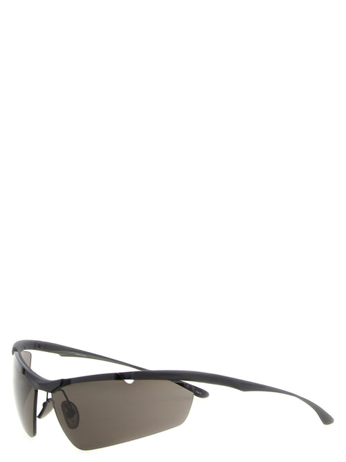 Balenciaga Boomerang Cat-Eye Sunglasses in Black