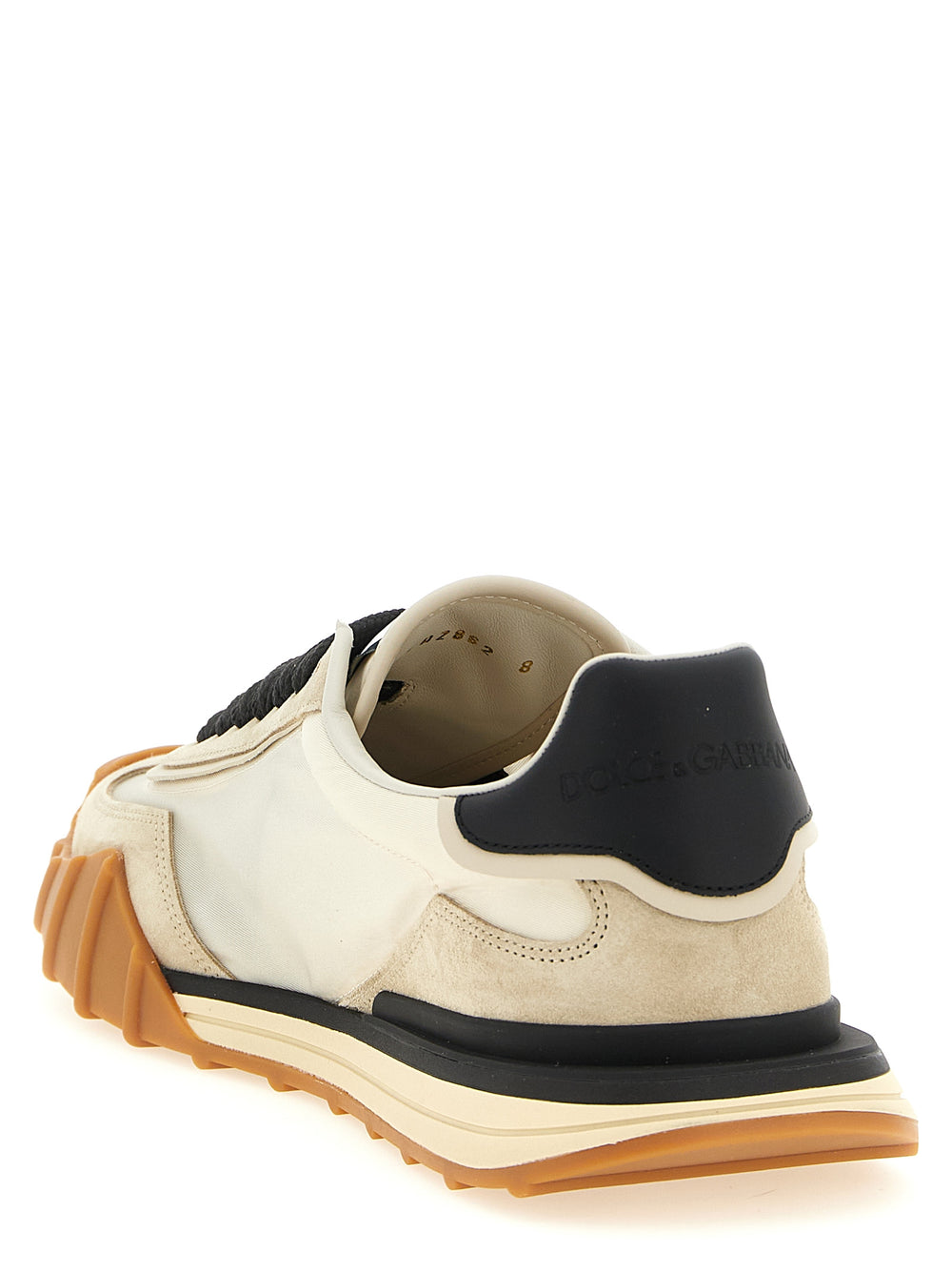 Black Calfskin Athletic Sneakers