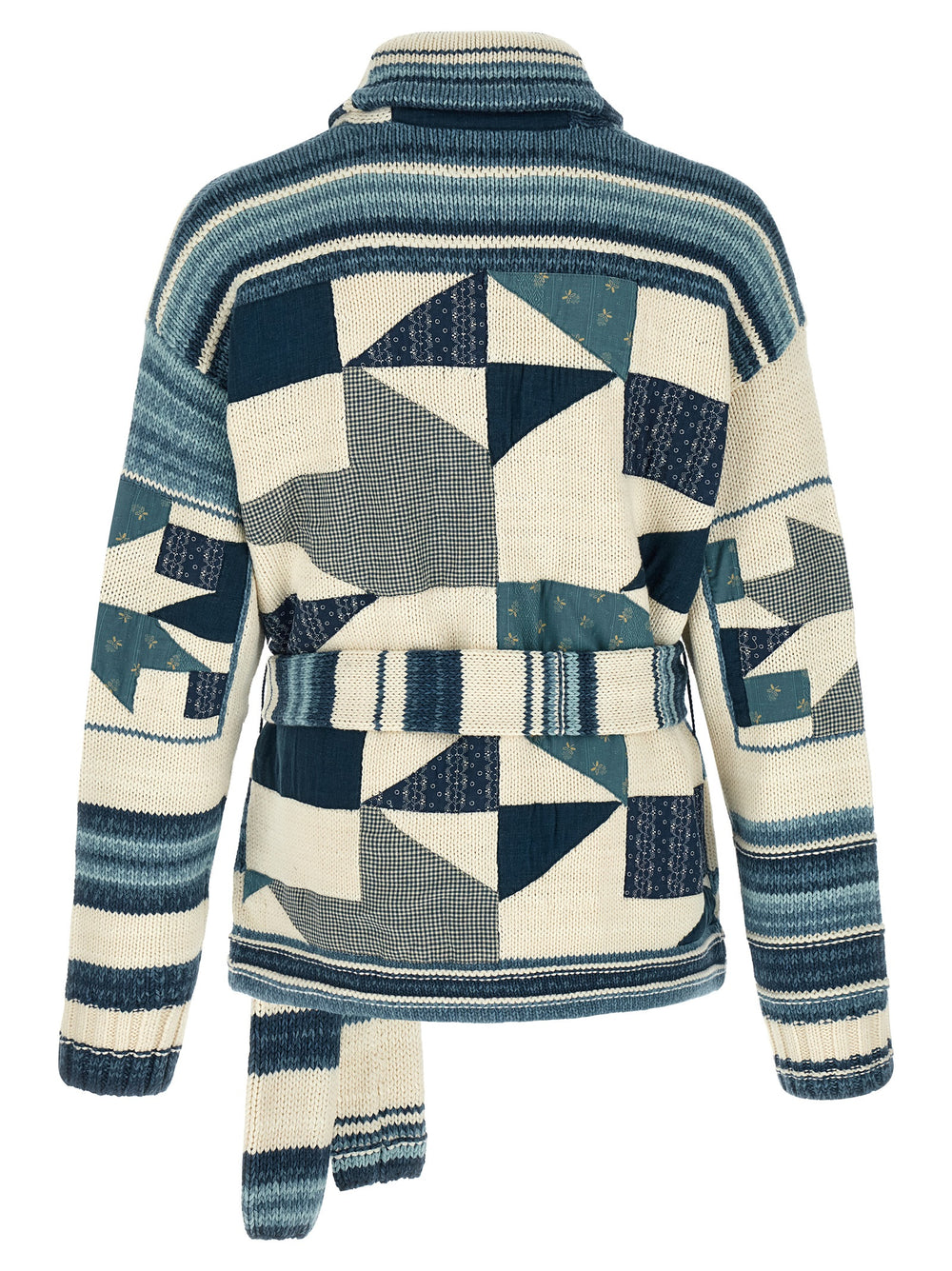 Blue Cotton Cardigan