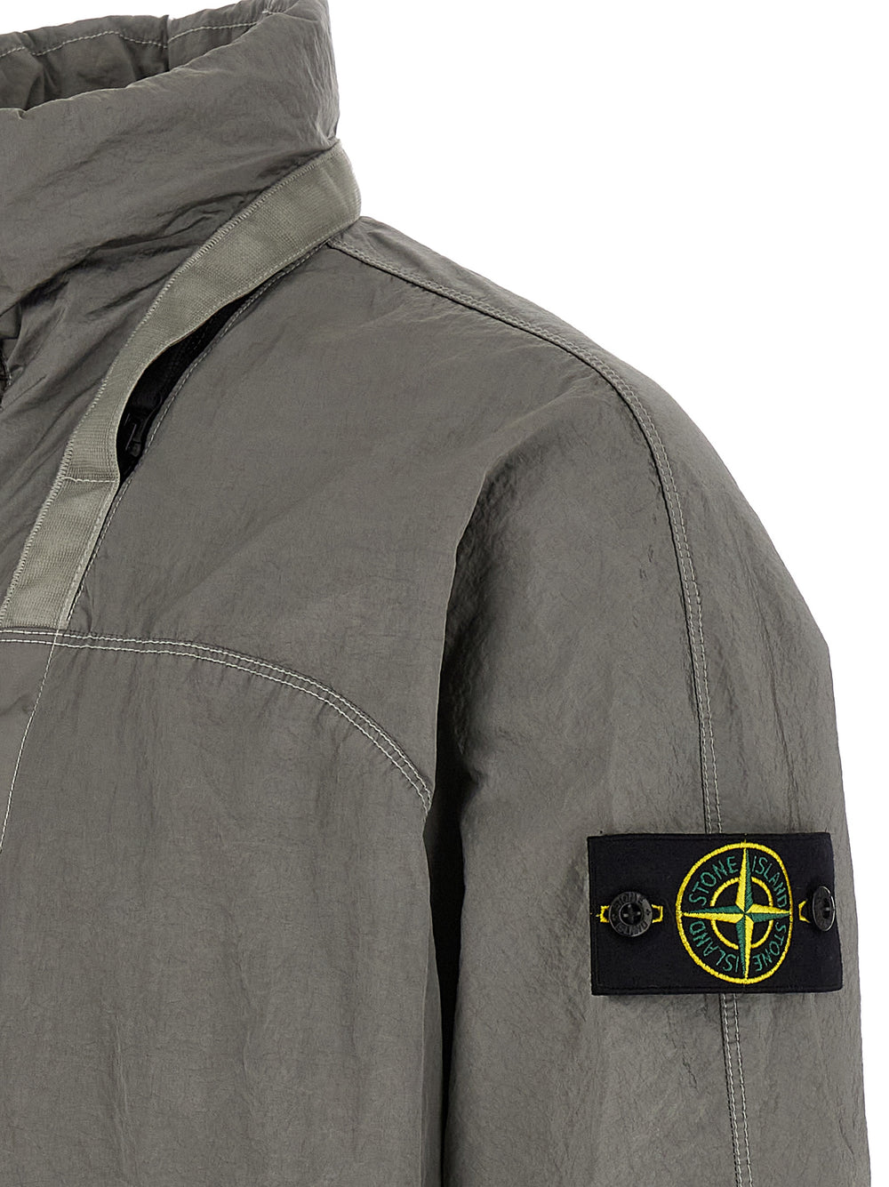 Stone Island Polyamide Bomber Jacket in Gray
