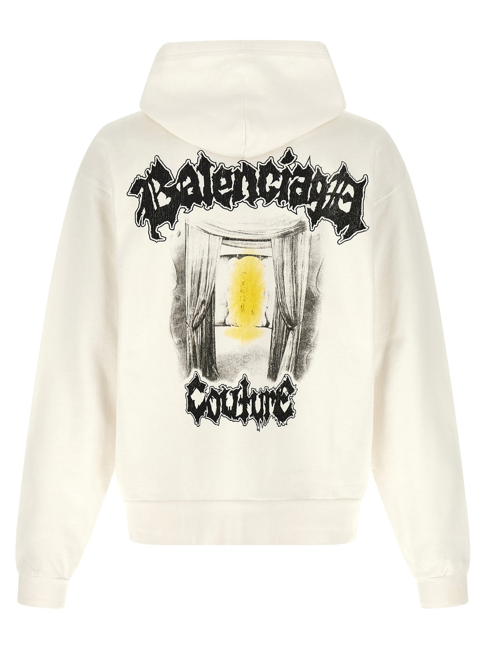 White Cotton Sweatshirt