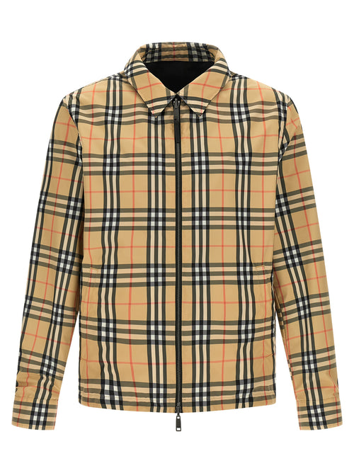 Burberry Reversible Polyamide Jacket in Black