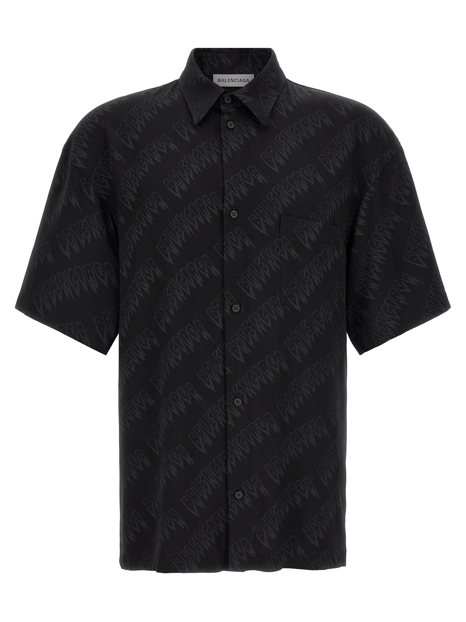 Black Viscose Blouse mens luxury fashion - Mens Edit