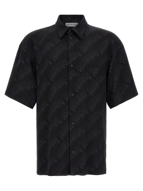 Black Viscose Blouse mens luxury fashion - Mens Edit