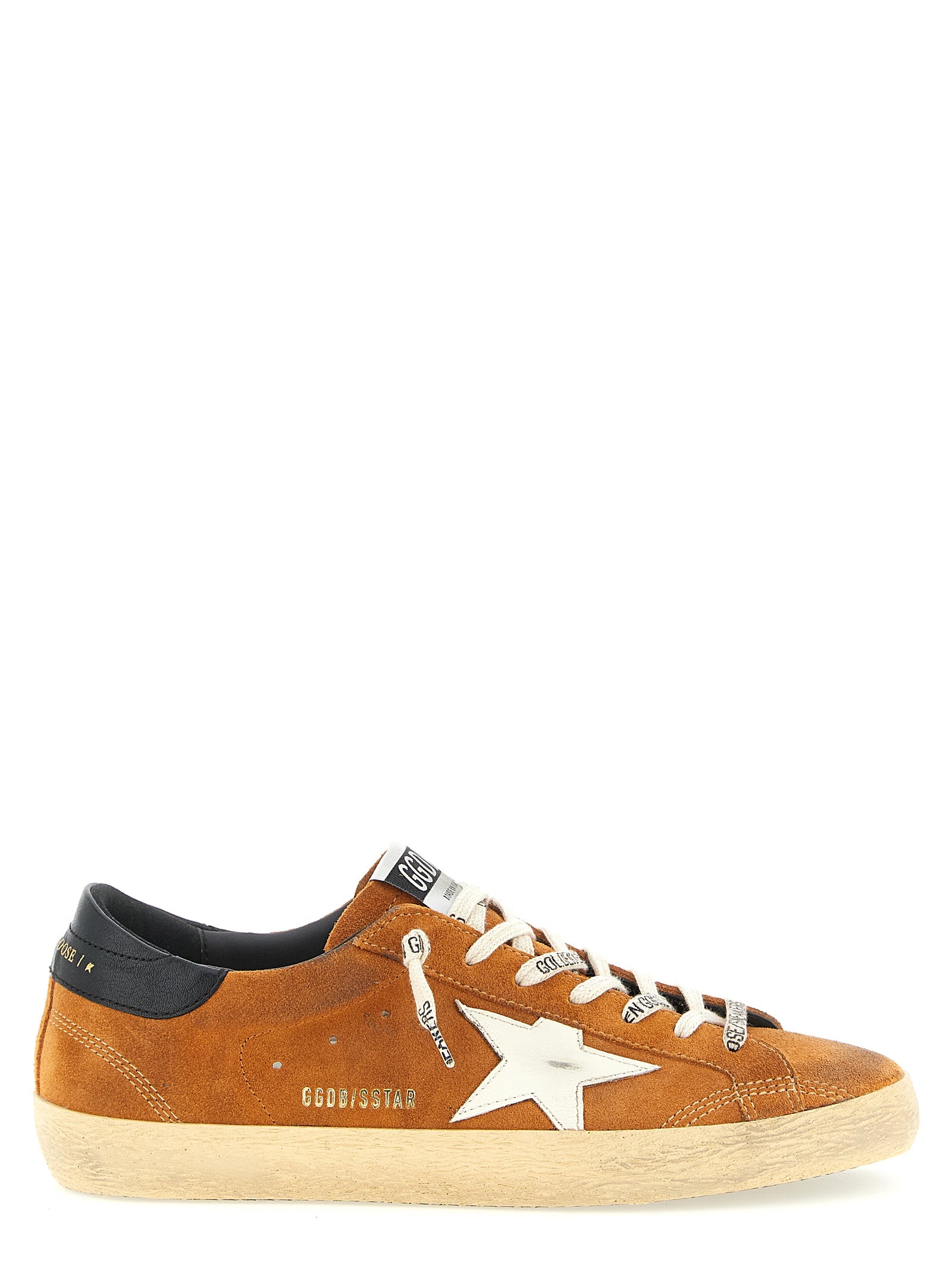 Golden Goose Δερμάτινα Sneakers Super-Star σε Πορτοκαλί