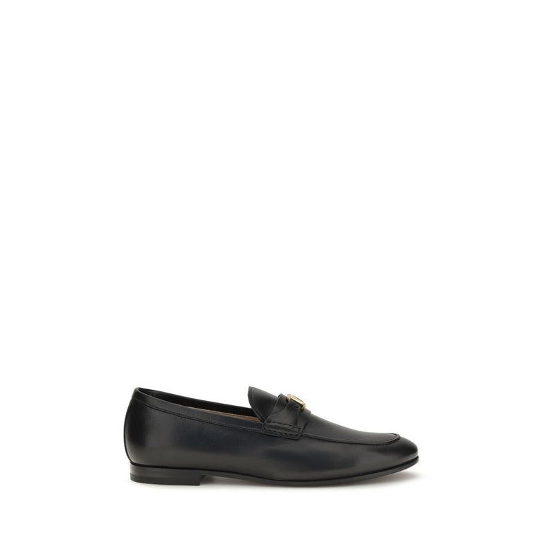 Black Calf Leather Bos Taurus Slip-On Loafers mens luxury fashion - Mens Edit