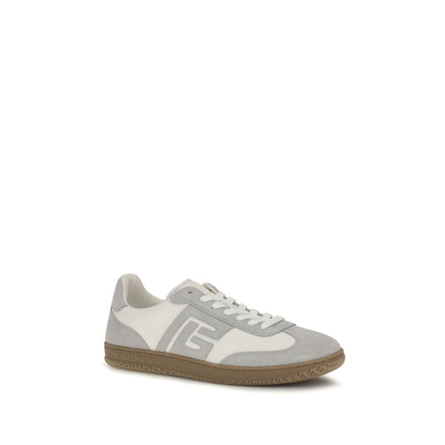 Balmain Sneakers από δέρμα μοσχαριού σε Λευκό